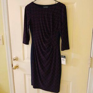 Ralph Lauren stretch midi dress
